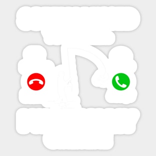 Sorry I missed your call I was on my other line Sticker